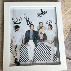 OKGO Signed Photo in frame